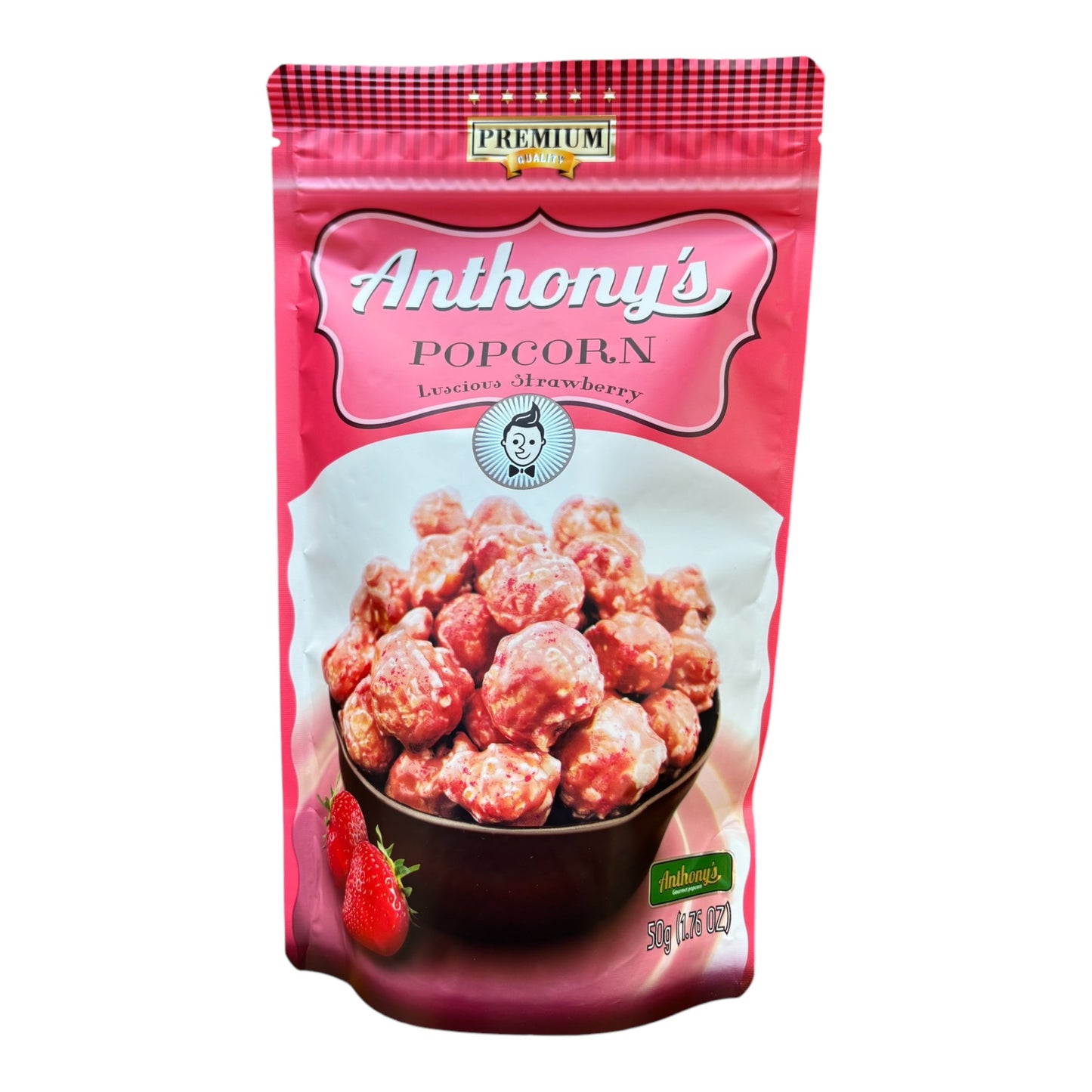 【とろとろ蜜に甘酸っぱいイチゴパウダー】「 アンソニーズポップコーンストロベリー味」【賞味期限】26.4.3