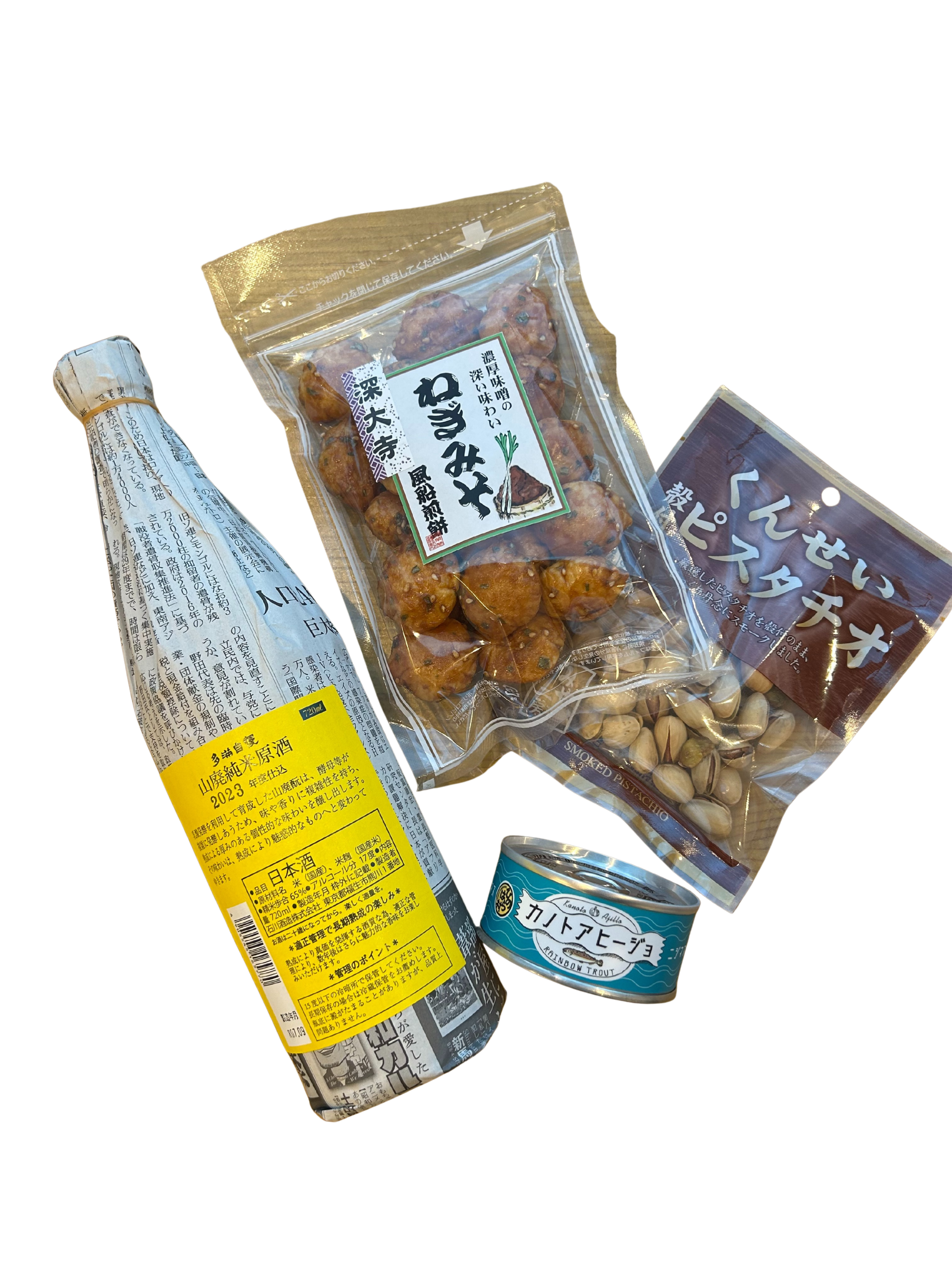 山廃純米原酒と香るおつまみの晩酌セット