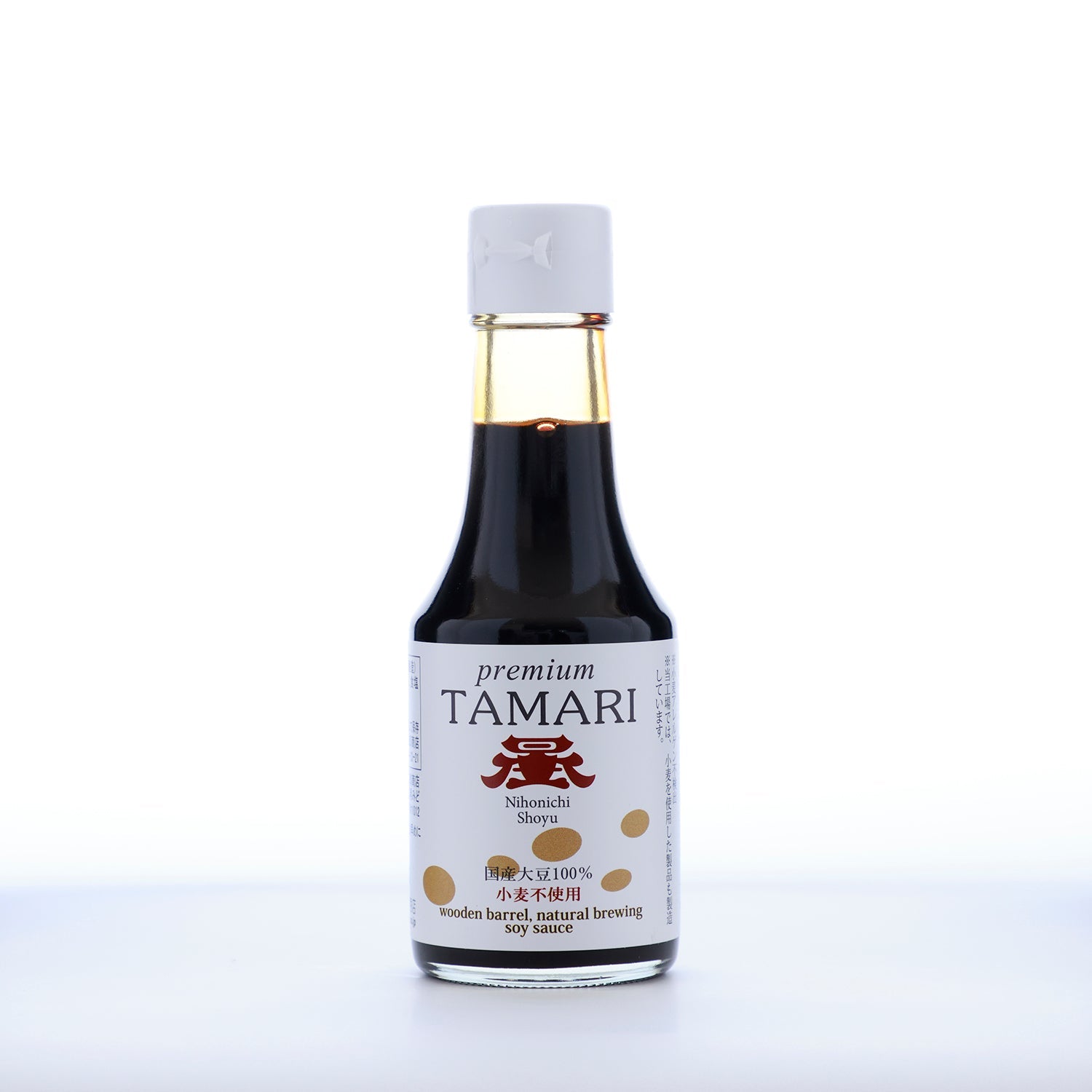 グルテンフリー 国産大豆100%使用「日本一 premium TAMARI」